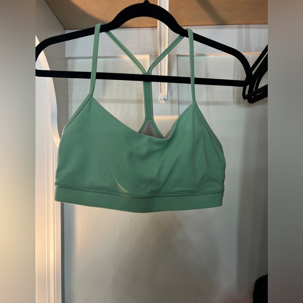 Lululemon green sports bra